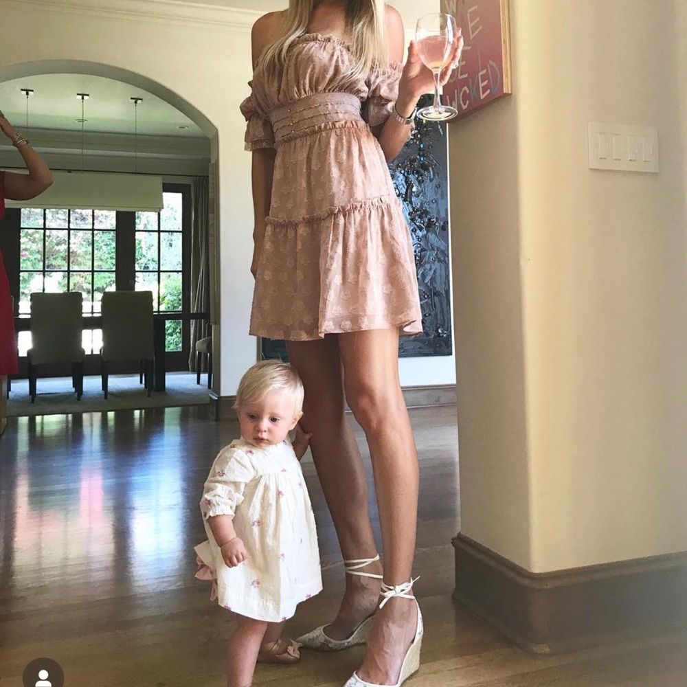 For Love and Lemons Nude Dress
